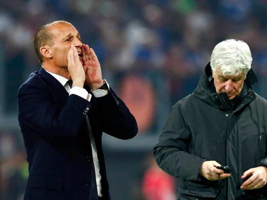 Massimiliano Allegri e Gian Piero Gasperini