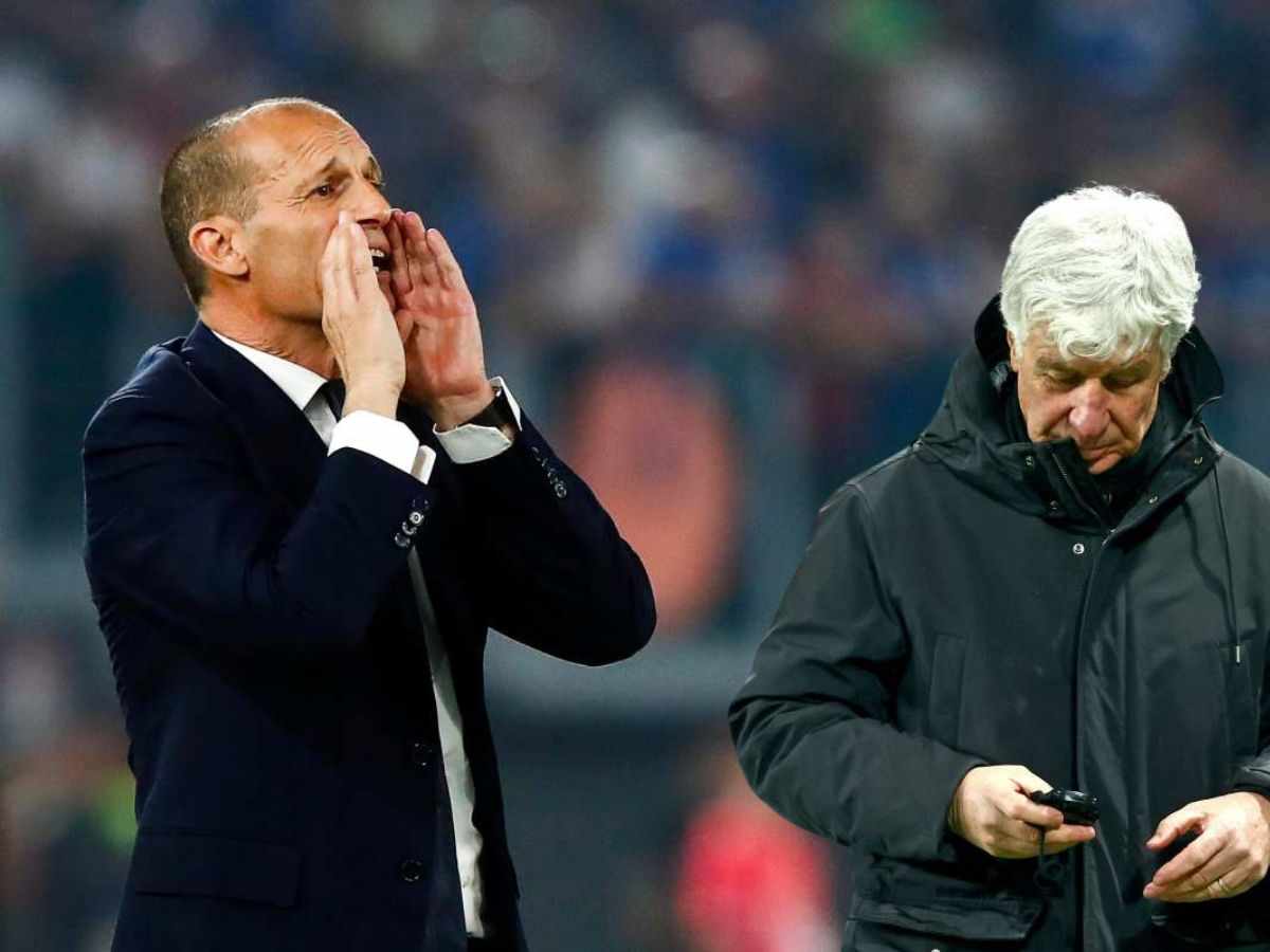 Massimiliano Allegri e Gian Piero Gasperini  