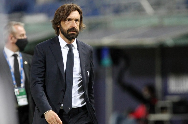 Andrea Pirlo all'epoca allenatore della Juventus