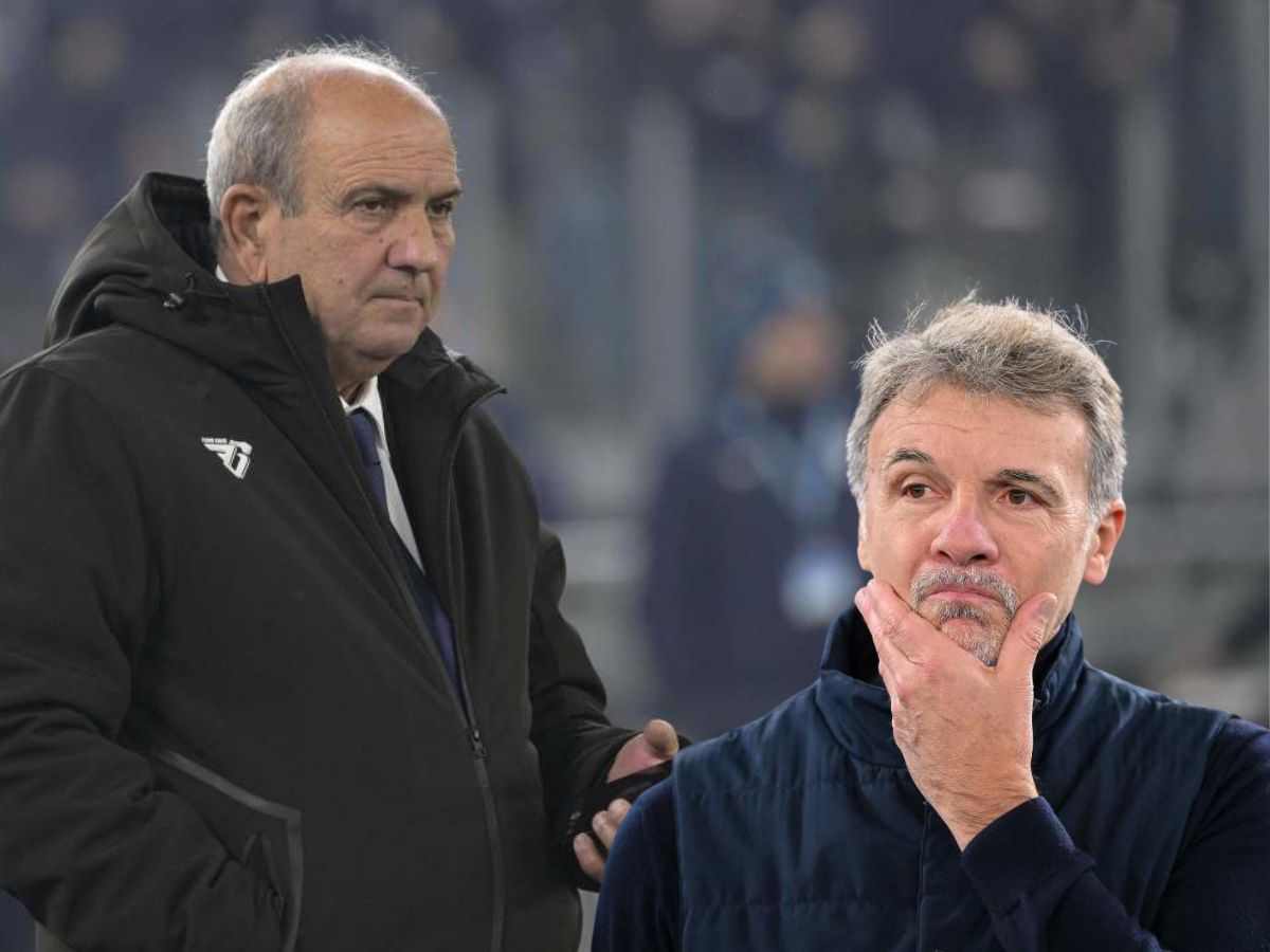 Angelo Fabiani e Marco Baroni della Lazio