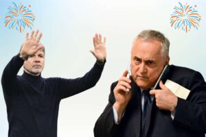 Baroni alza le mani e Lotito parla al telefono