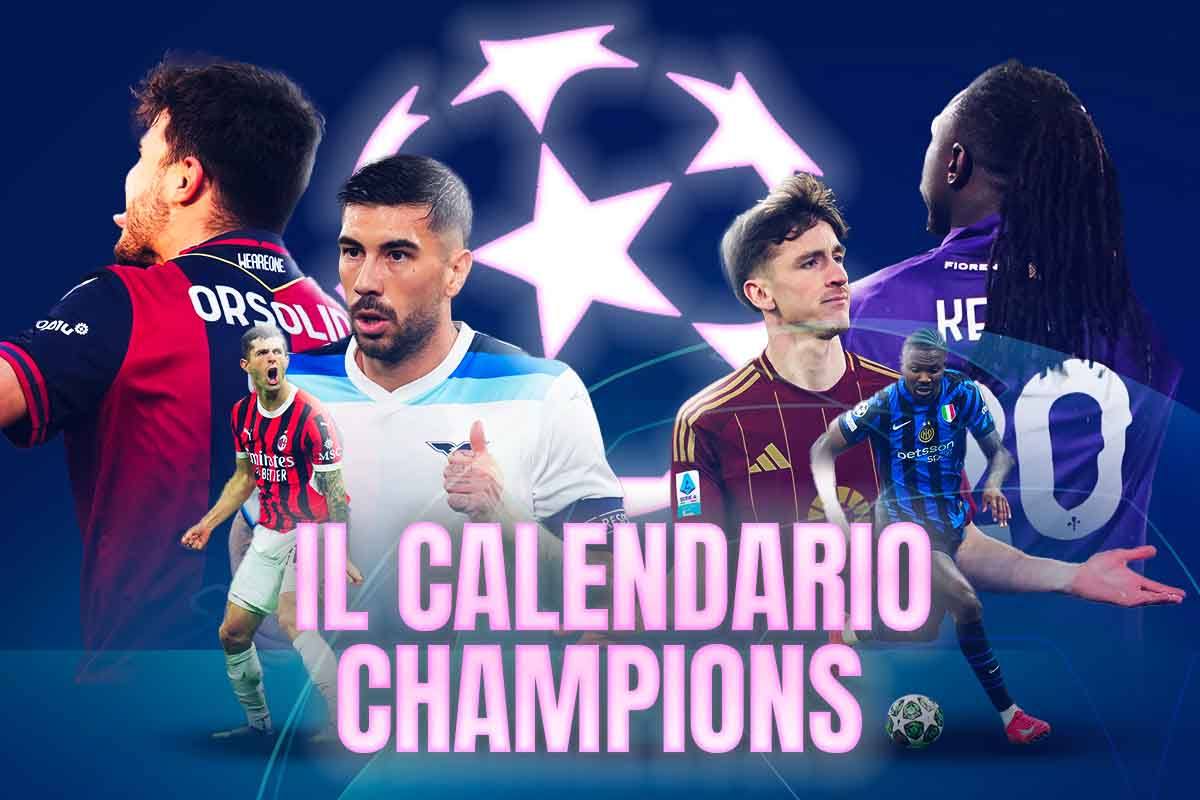 Calendario Champions