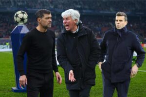 Conceicao, Gasperini e Thiago Motta