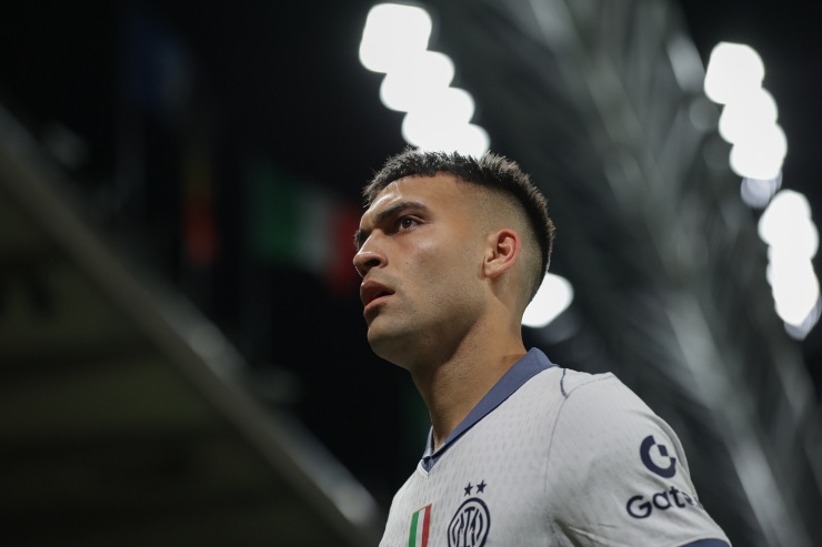 Lautaro Martinez in campo 