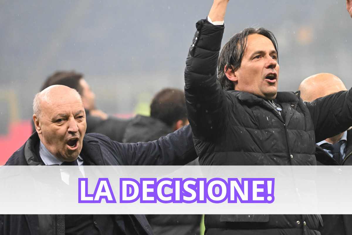 Inter, arriva la doppia conferma dal mercato: Marotta e Inzaghi sono convinti