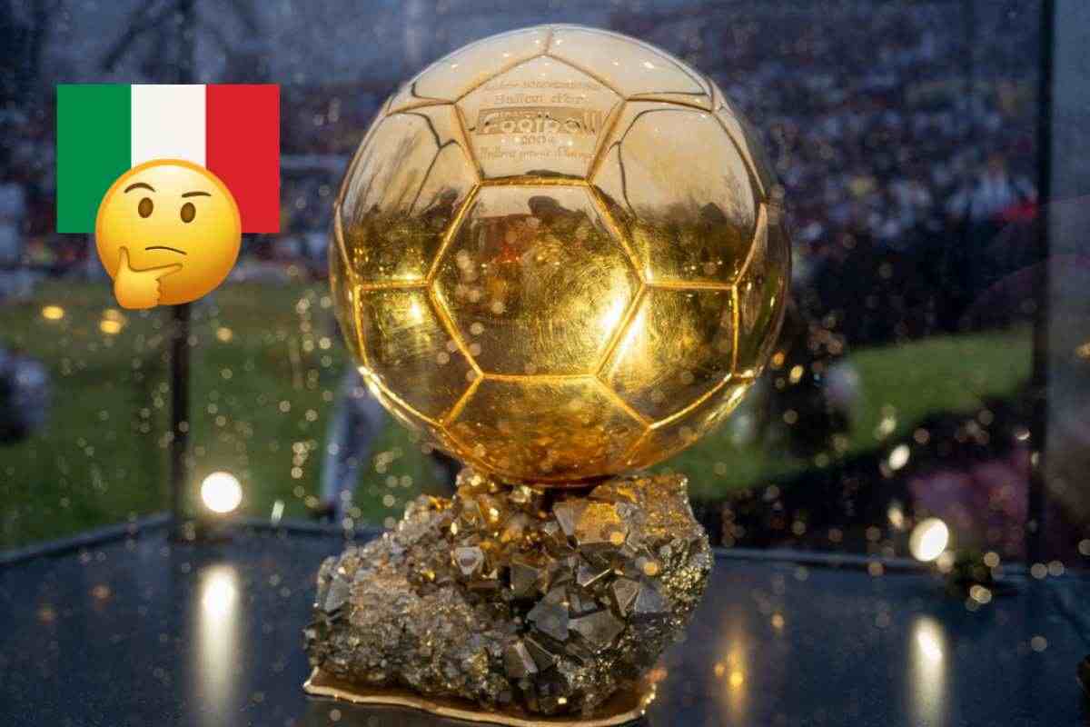 Il Pallone d'Oro verrà vinto da un italiano