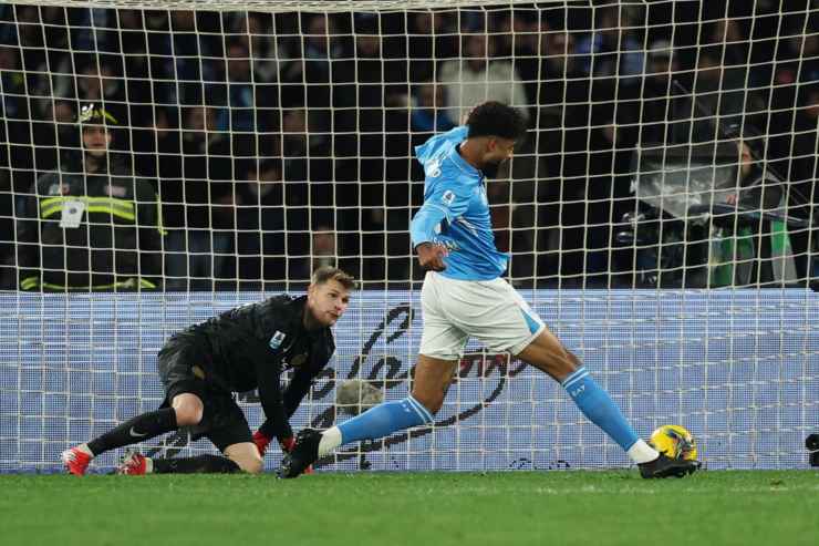 il gol all'Inter di Philip Billing del Napoli