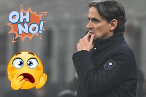 Simone Inzaghi pensieroso