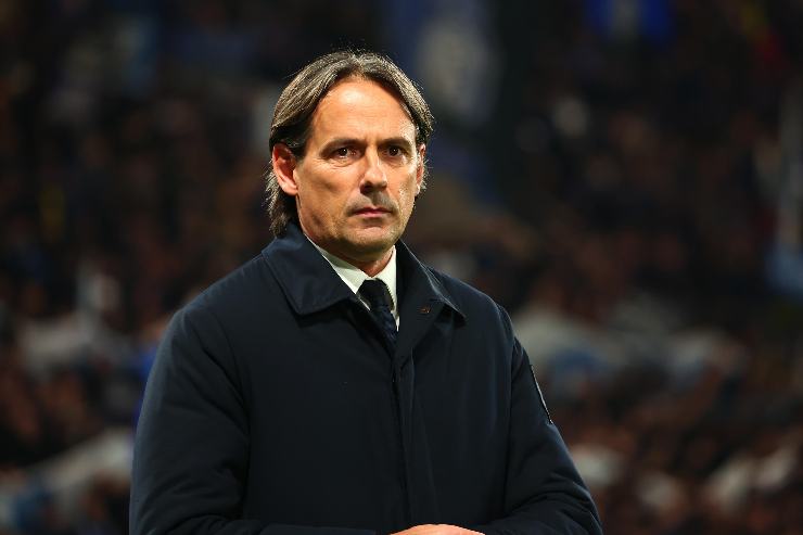 Simone Inzaghi pensieroso