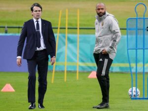 Simone Inzaghi e Thierry Henry