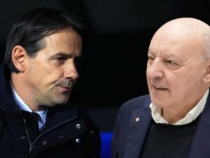 Simone Inzaghi e Beppe Marotta