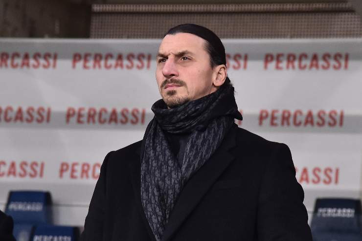 Zlatan Ibrahimovic pensieroso